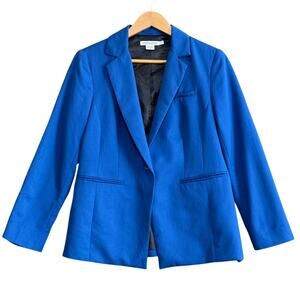 PENDLETON‎ Women's Blazer Size 10P 100% Virgin Wool Blue Classic Tailored Jacket